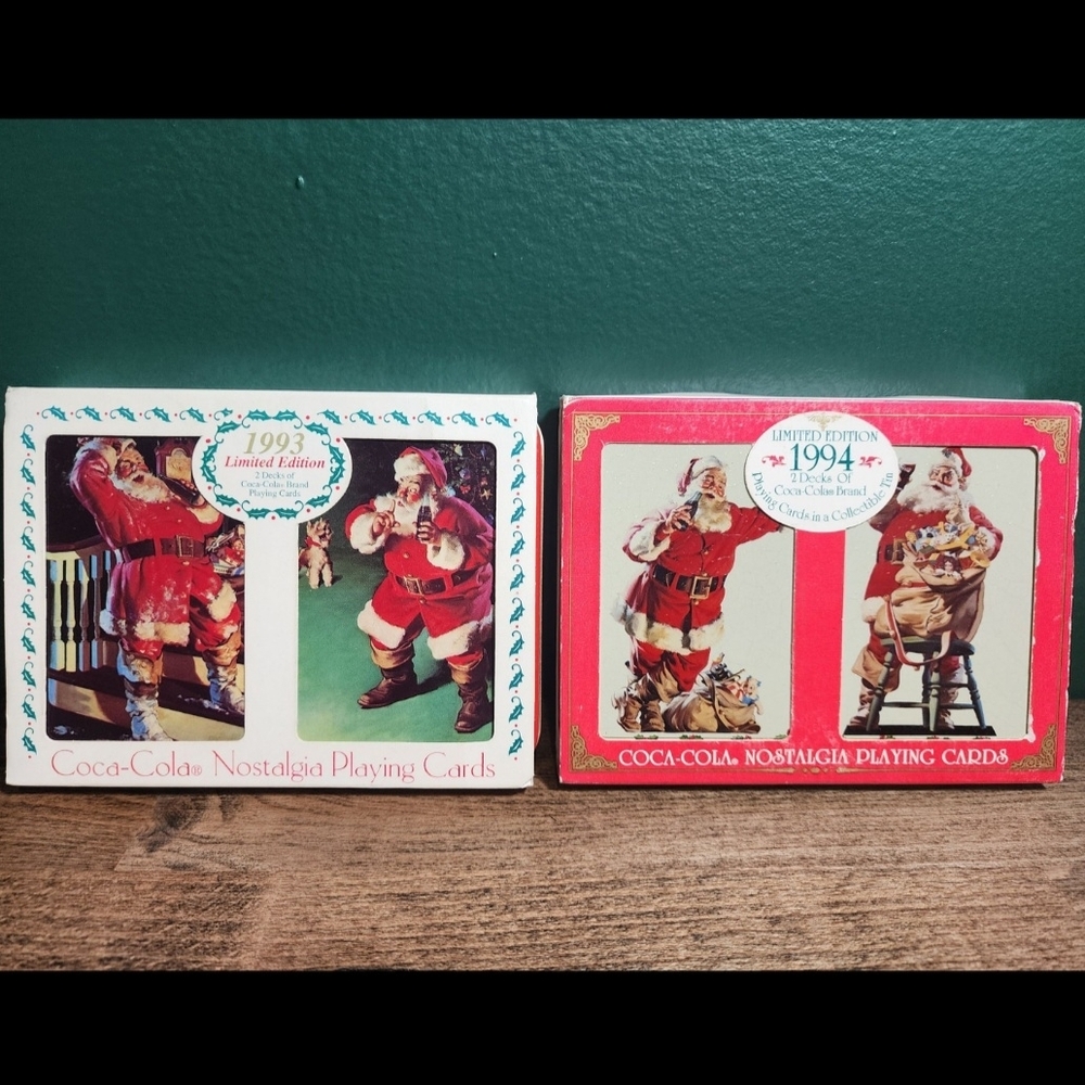 Coca-Cola Nostalgia Playing Cards Set
